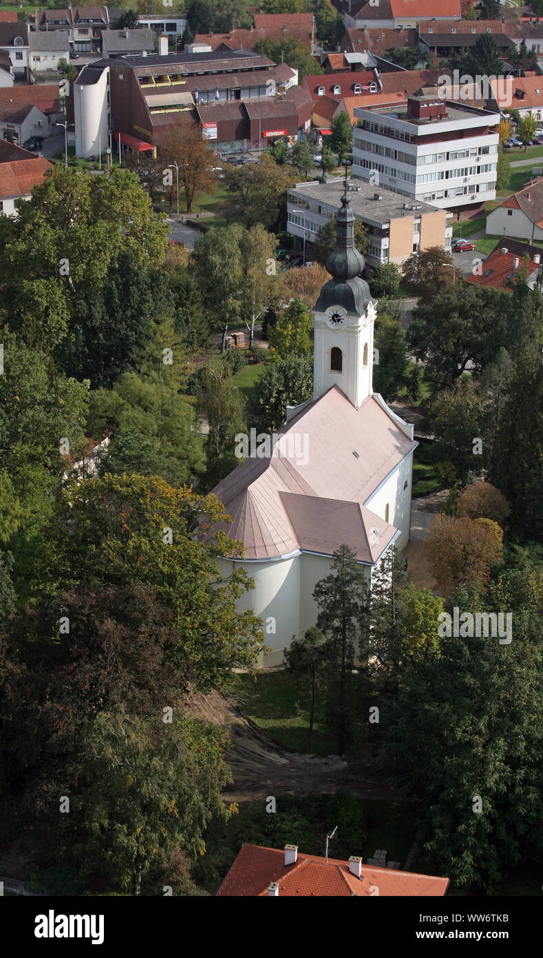 Church of Saint Peter in Ivanic Grad, Croatia Stock Photo - Alamy