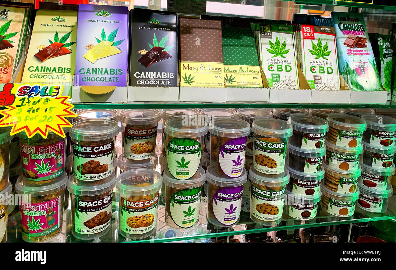 Cannabis store amsterdam hires stock photography and images Alamy