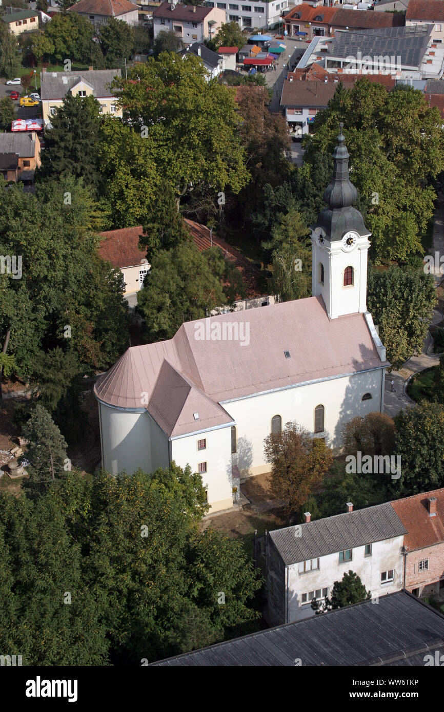 Church of Saint Peter in Ivanic Grad, Croatia Stock Photo - Alamy