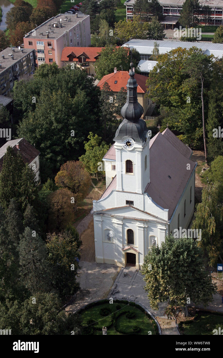 Church of Saint Peter in Ivanic Grad, Croatia Stock Photo - Alamy