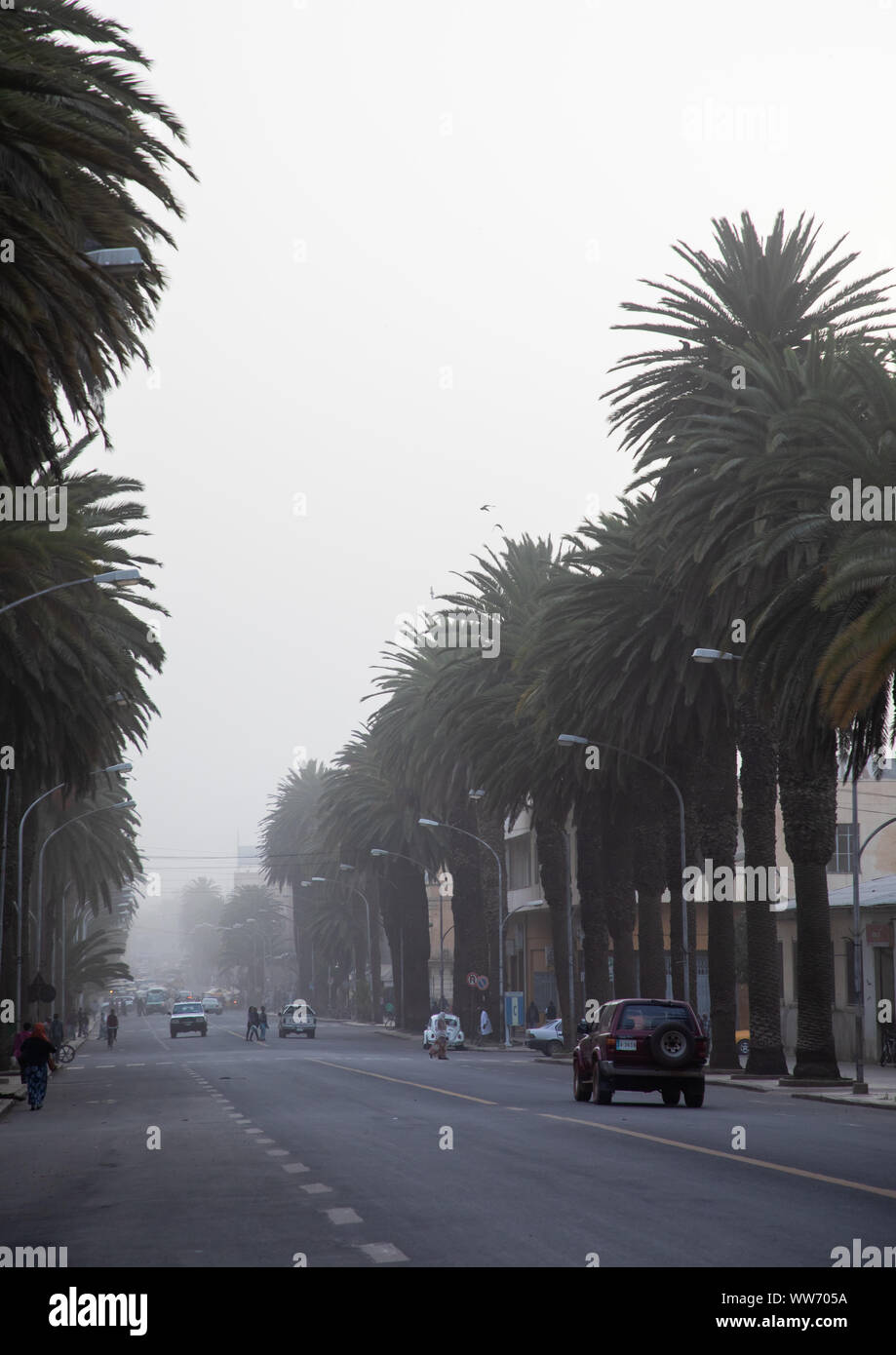 Heathaze On Harnet Avenue Central Region Asmara Eritrea Stock Photo Alamy Heathaze On Harnet Avenue Central Region Asmara Eritrea Stock Photo Alamy