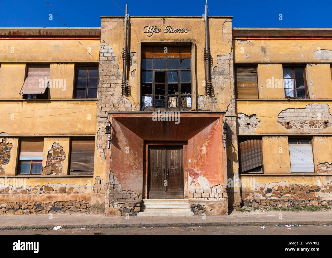 Former apartments for Alpha Romeo from the italian colonial times built in 1937, Central region