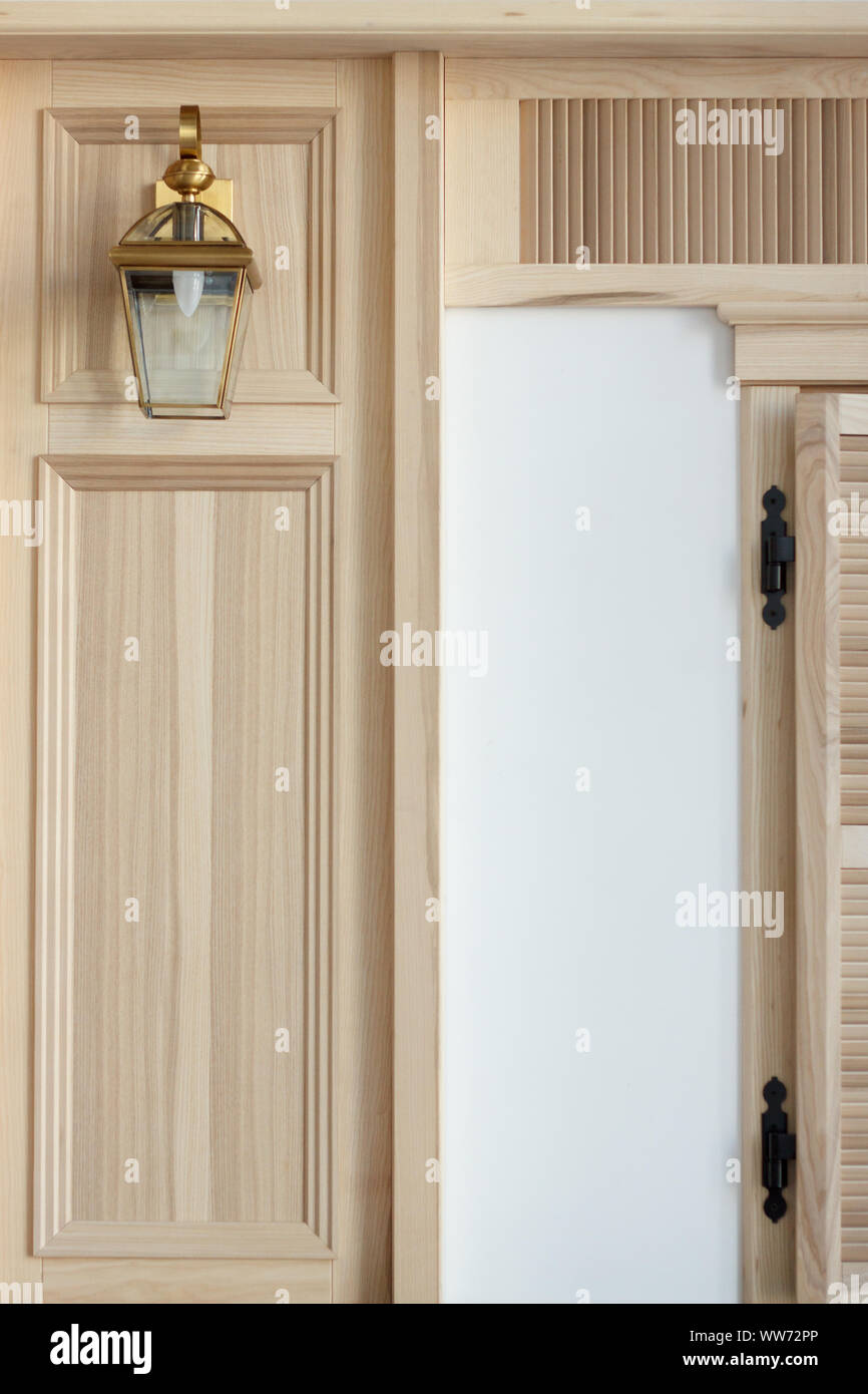 Details Of Wardrobe Case With Shutter Plank Doors And Lantern A
