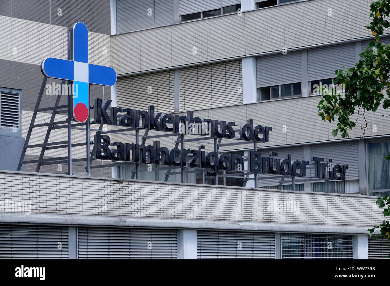Krankenhaus der Barmherzigen BrÃ¼der Hospital, Trier, Rhineland-Palatinate, Germany Stock Photo
