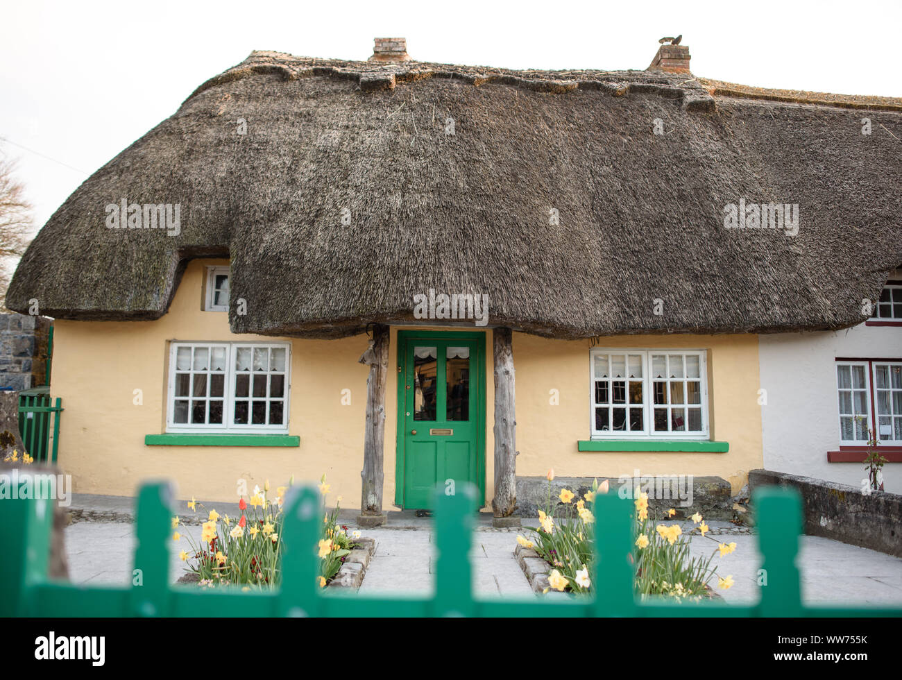 Special Architecture in Adare, Ireland Stock Photo