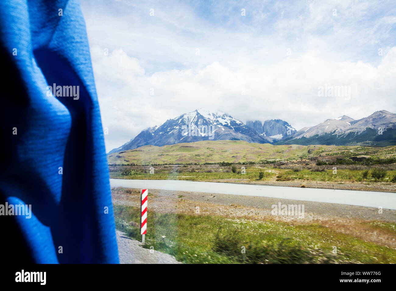 Chile, Patagonia, Torres del Paine National Park Stock Photo