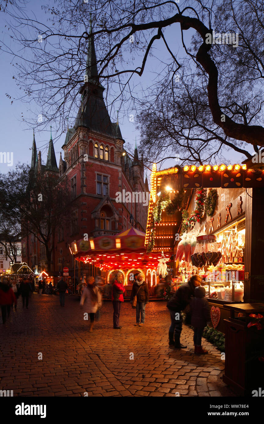 Oldenburg germany christmas market city hires stock photography and