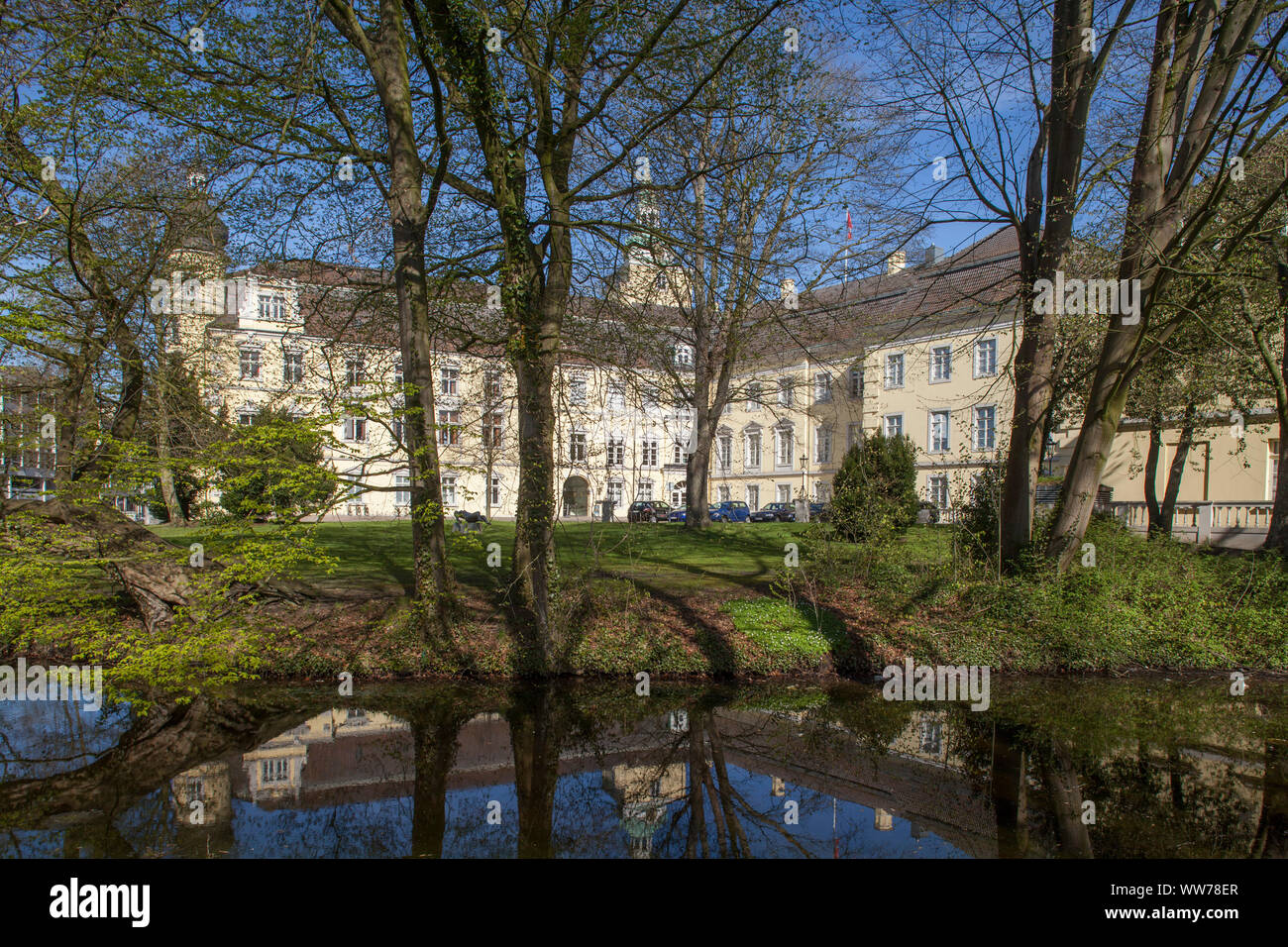 Oldenburg Palace, Museum of Art and Cultural History, City of Oldenburg in the District of Oldenburg, Lower Saxony, Germany Stock Photo