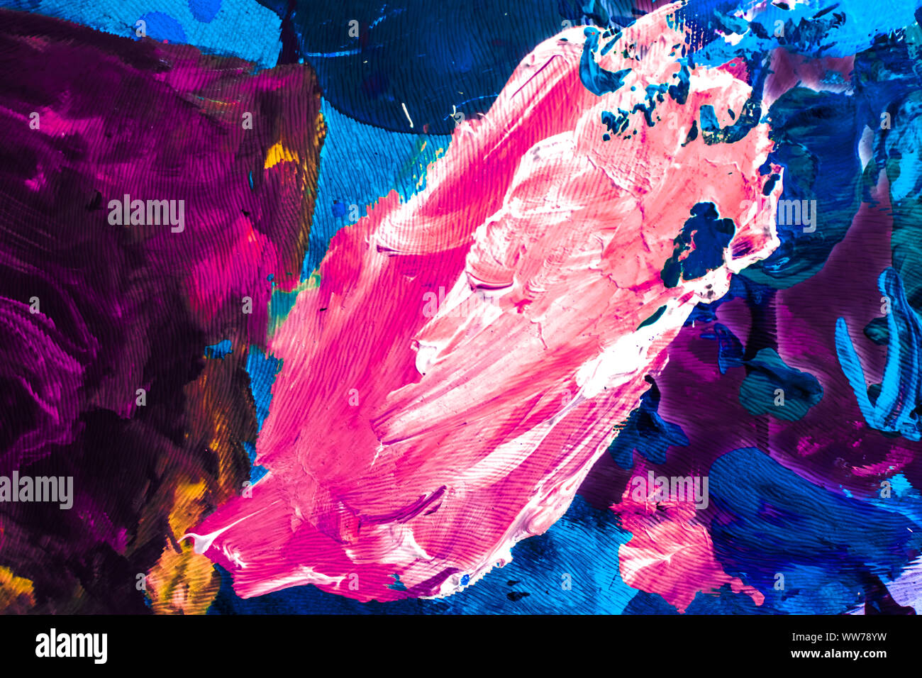 Painterly brush strokes hi-res stock photography and images - Alamy