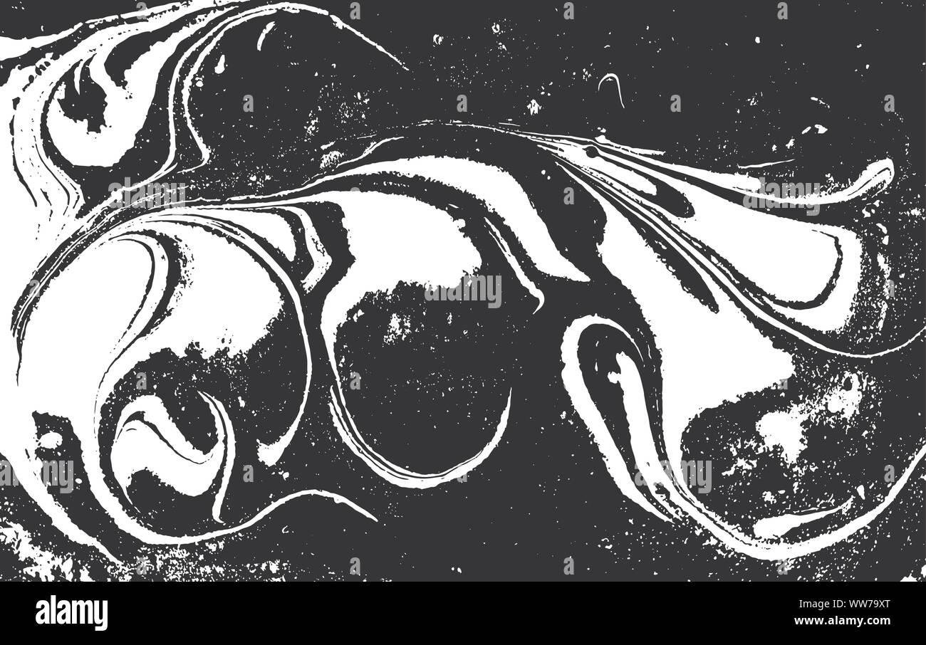Black and white liquid texture. Abstract vector background Stock Vector ...