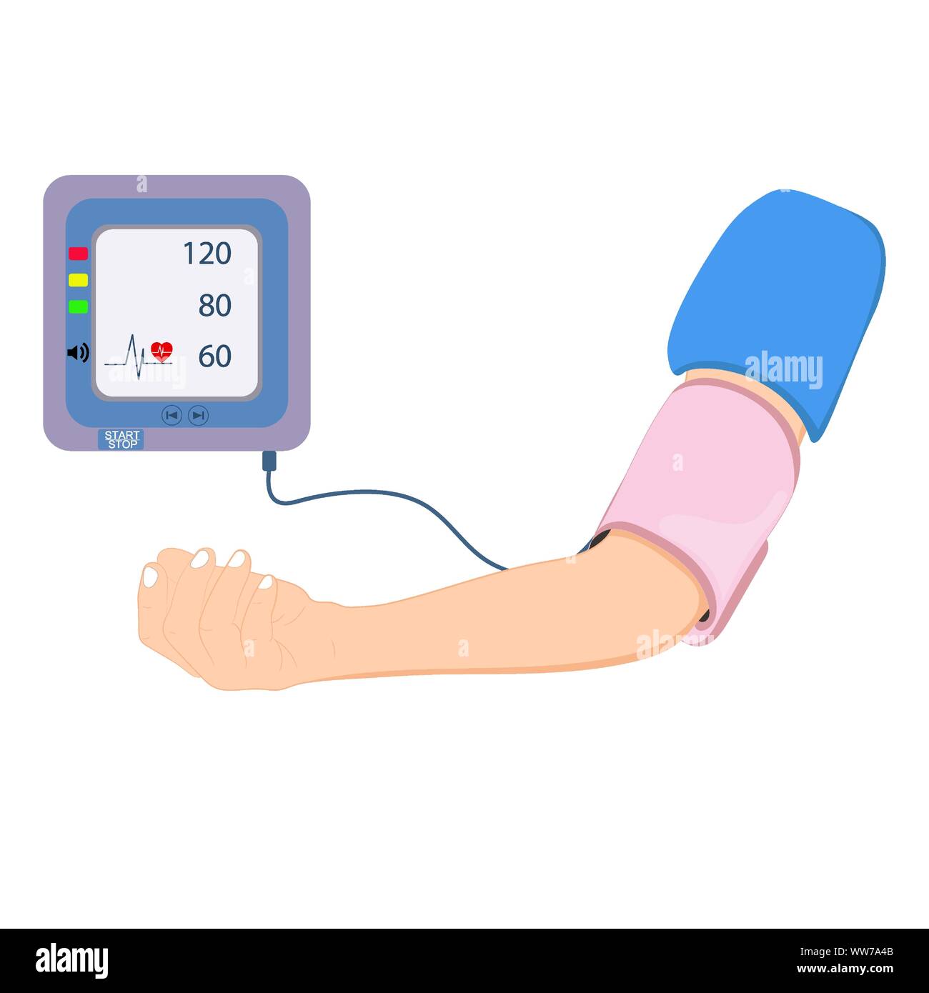 Digital device Medical equipment for measuring pressure, Diagnose