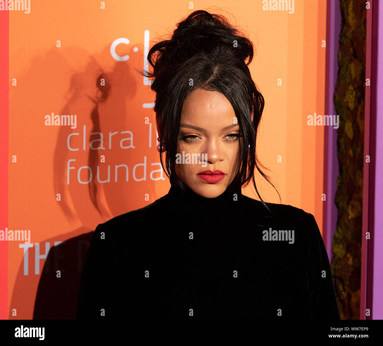 Rihanna attends 5th Annual Diamond Ball benefiting the Clara Lionel ...