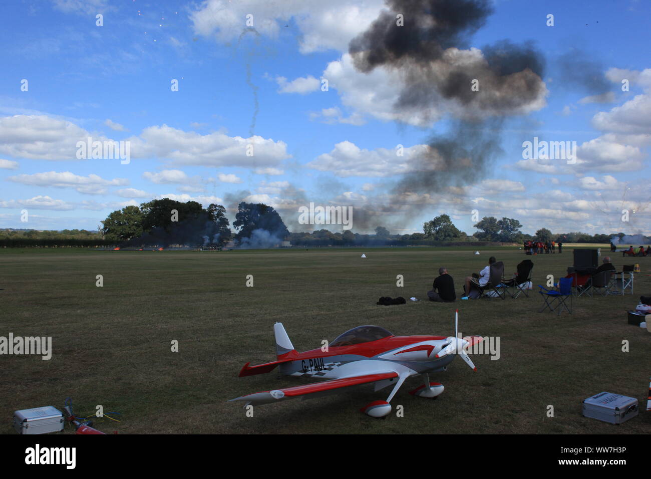 Fireworks and Pyrotechnic explosions during model aircraft flights ...