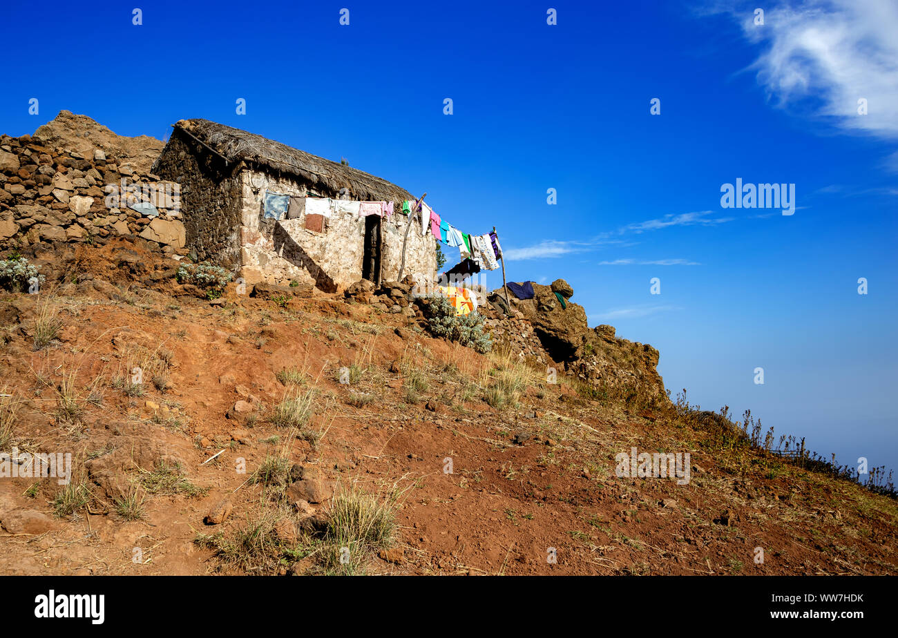 Traditional house, Santo Antão Island, Cape Verde, Cabo Verde, Africa