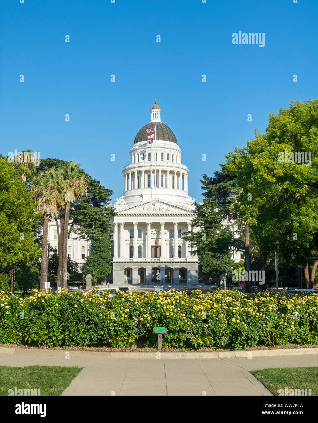 USA, California, Sacramento, California State Capitol, in the building there is the office of the governor of California Stock Photo