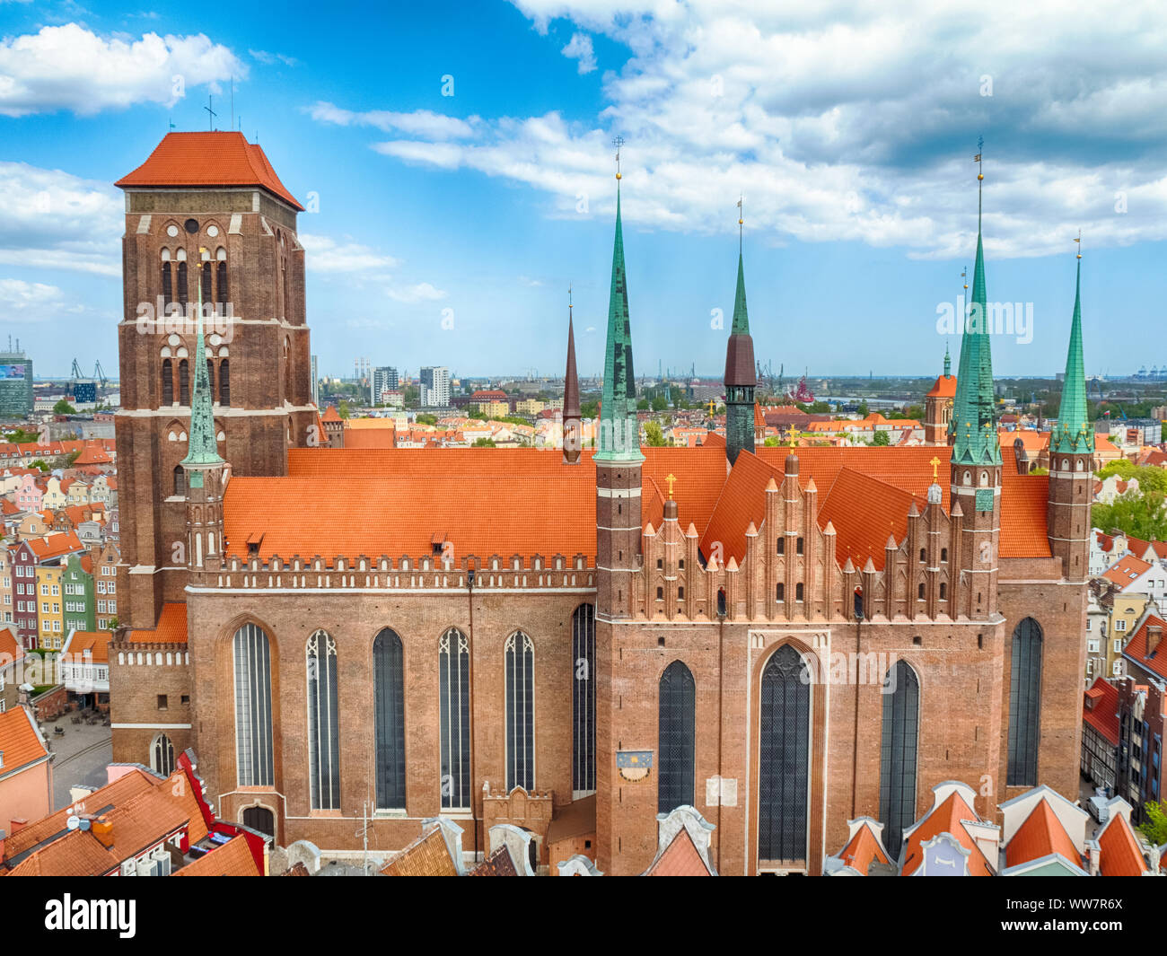 St. Mary's Church (Bazylika Mariacka) in Gdańsk, Poland Stock Photo - Alamy