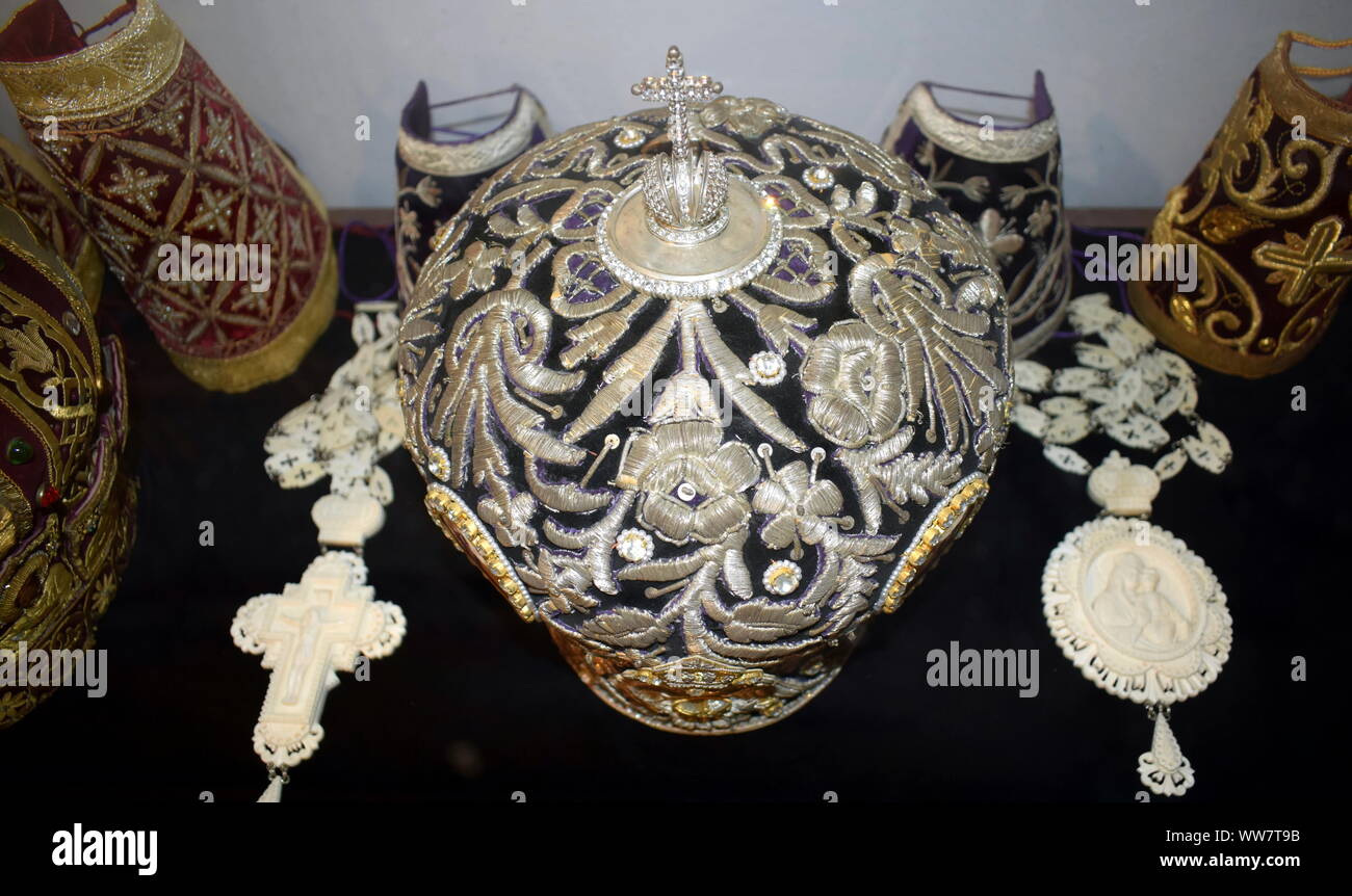 Priest hat hi-res stock photography and images - Alamy