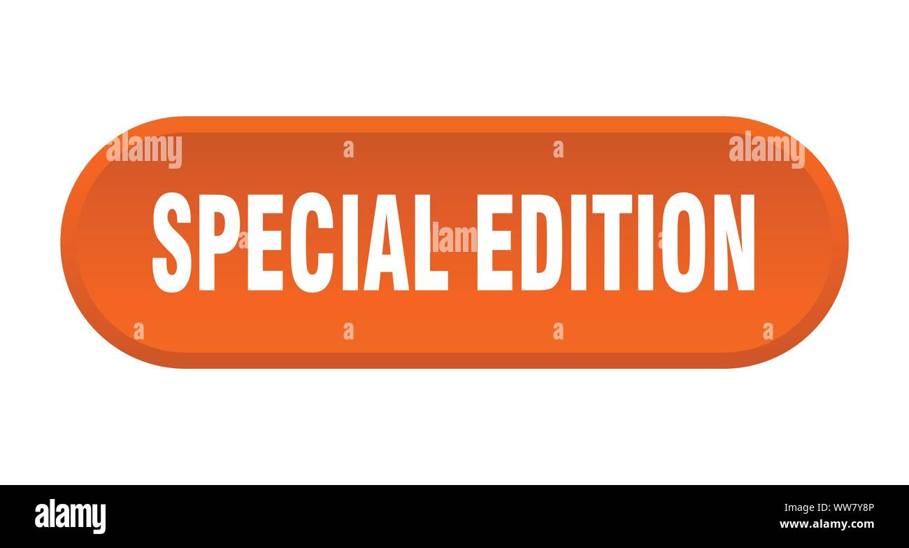 Special Edition Button Special Edition Rounded Orange Sign Special