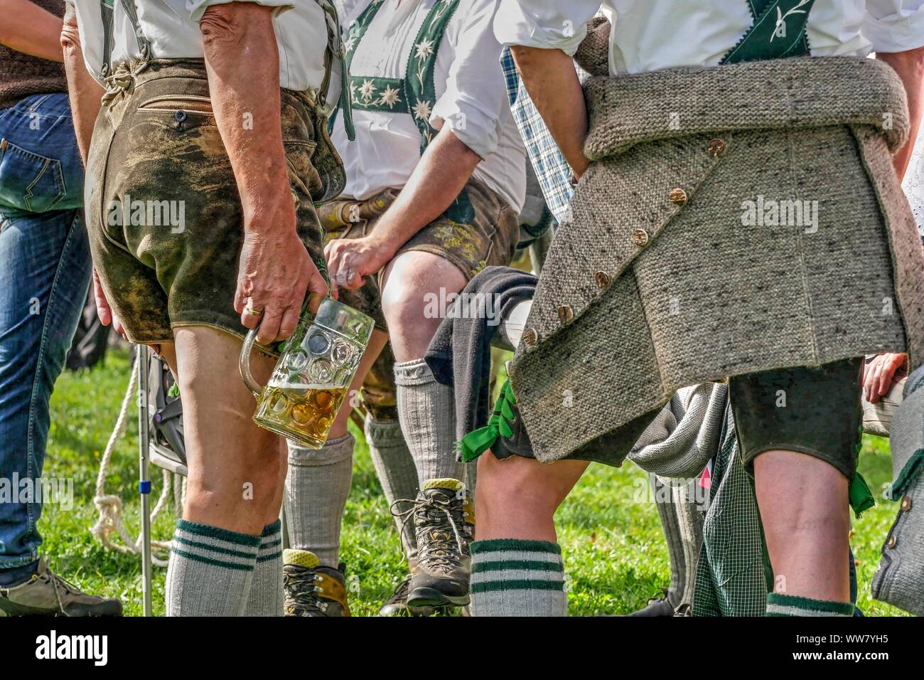  Almabtrieb in Oberstdorf, AllgÃ¤u, Swabia, Bavaria, Germany Stock Photo Motiv 