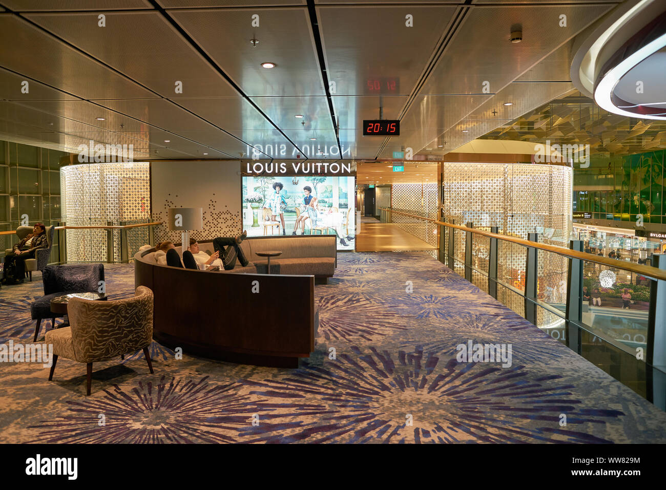 SINGAPORE - CIRCA APRIL, 2019: Louis Vuitton store in Changi International  Airport Stock Photo - Alamy
