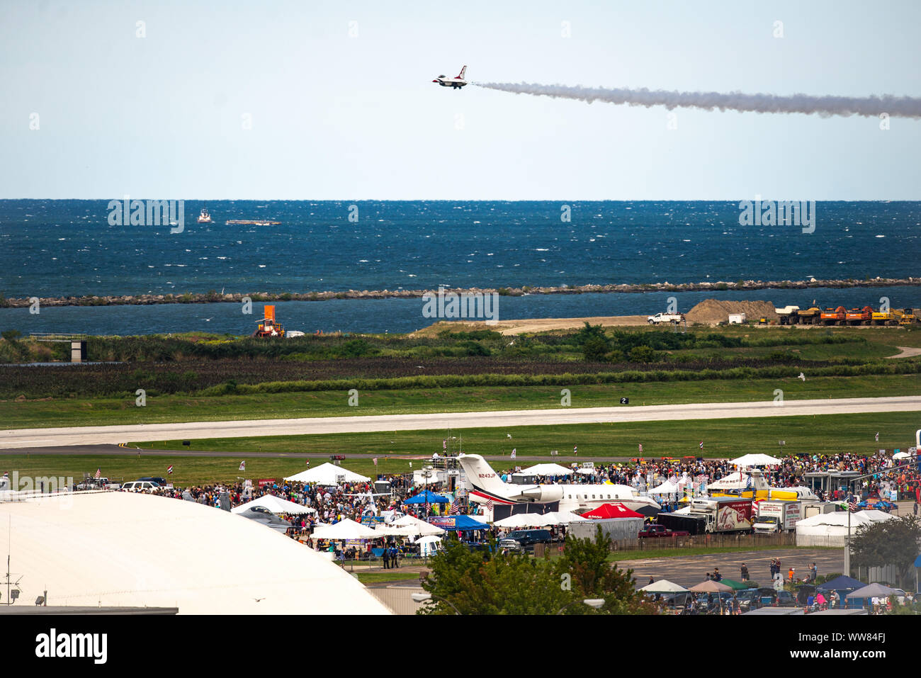 Cleveland Ohio Air Show High Resolution Stock Photography and Images