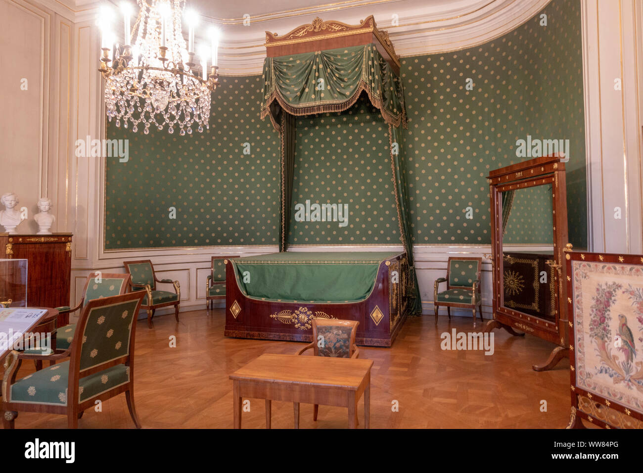 Bedroom of ludwig ii hi-res stock photography and images - Alamy