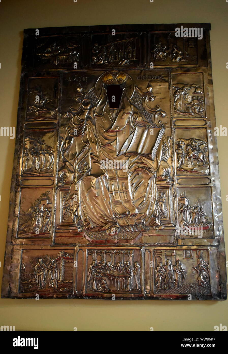 religion, relic, Byzantine, icon, church, old, antique, monasteries