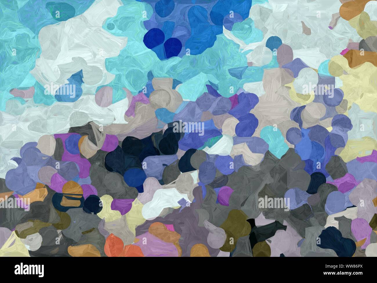abstract colorful grunge painting style with light slate gray, light ...