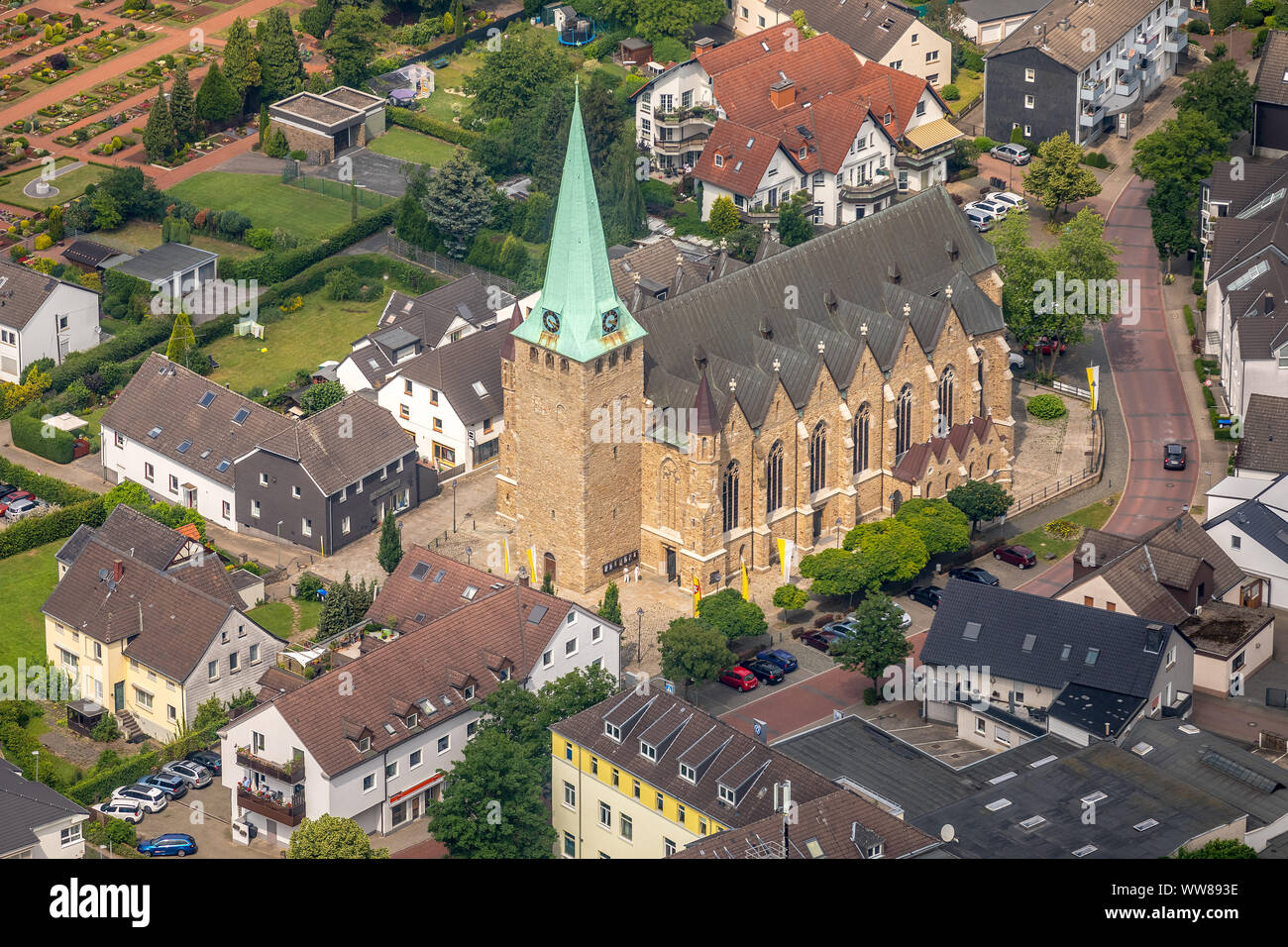St mauritius cathedral in niederwenigern hi-res stock photography and ...