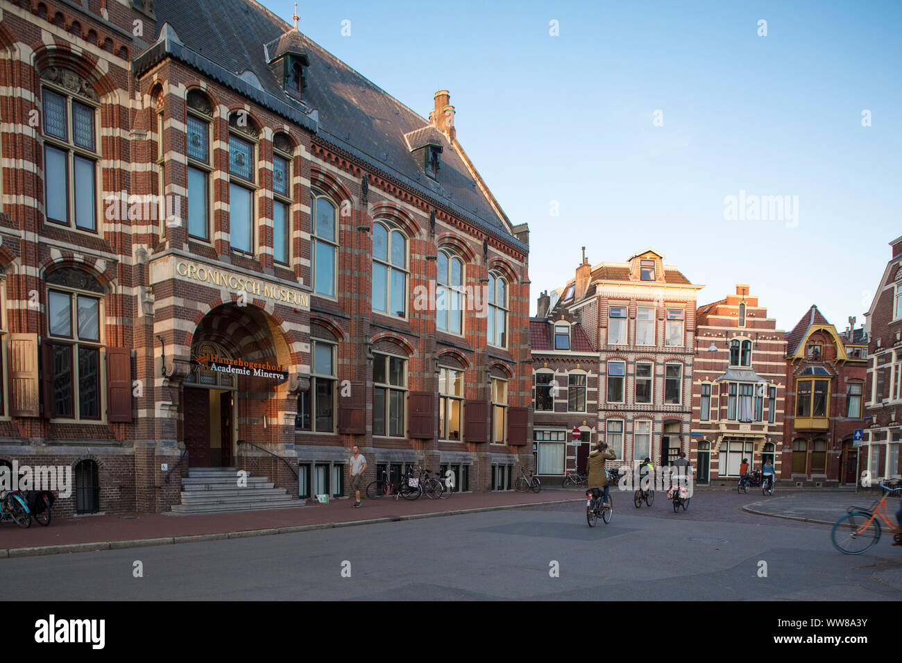 Netherlands, Groningen, Academie Minerva - Faculty of Art, Design and Pop Culture Stock Photo