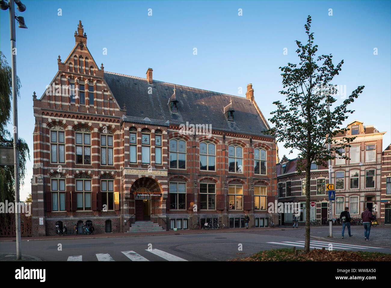 Netherlands, Groningen, Academie Minerva - Faculty of Art, Design and Pop Culture Stock Photo