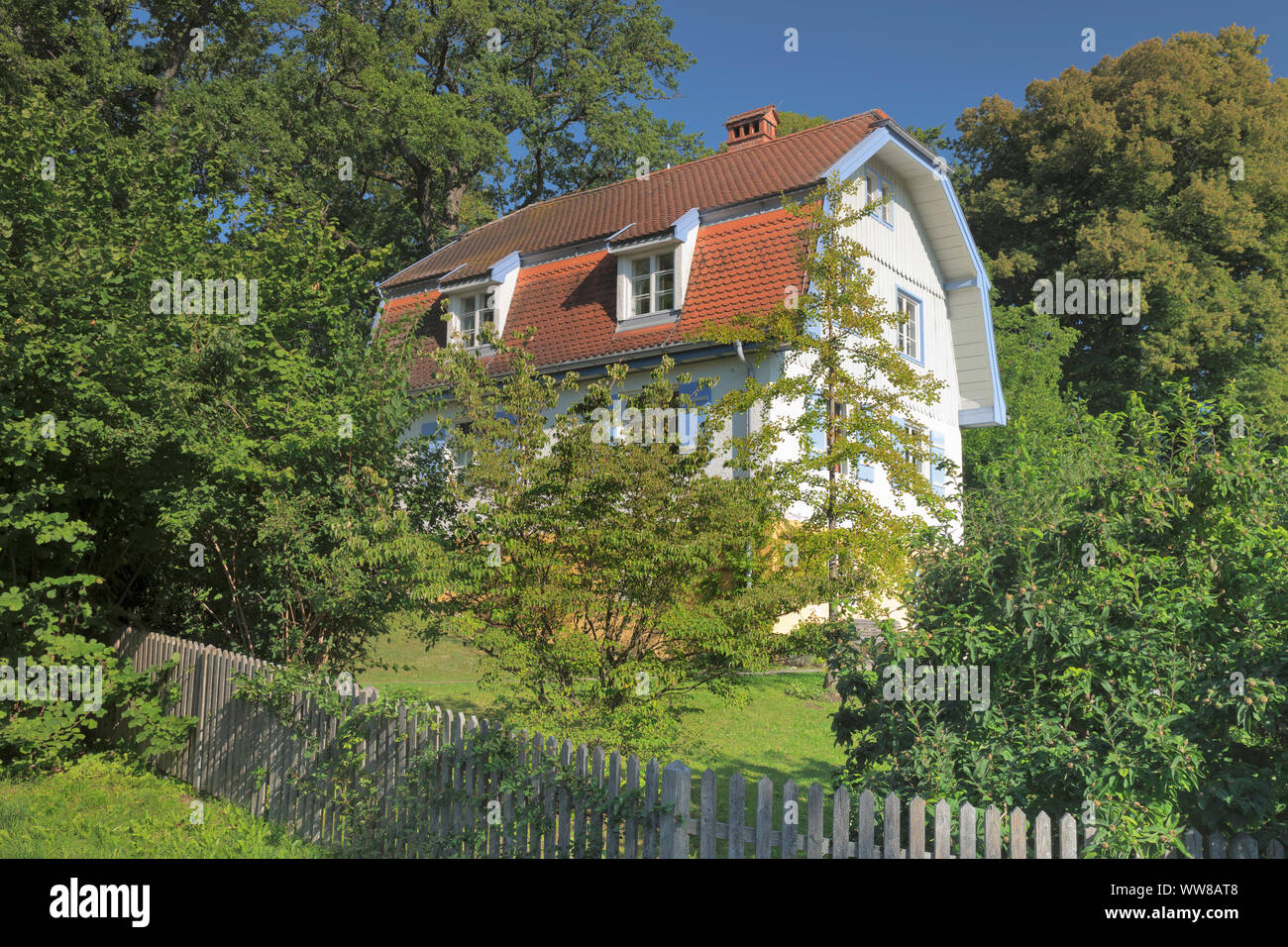 Gabriele MÃ¼nter Haus, Murnau am Staffelsee, Upper Bavaria, Bavaria, Germany Stock Photo