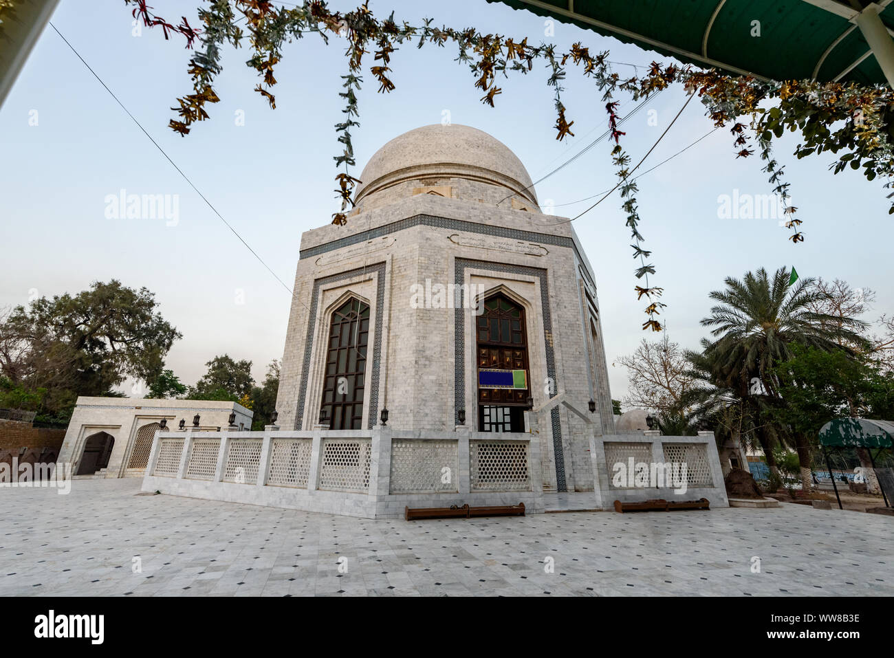The mausoleum of Rehman Baba, the great saint and mystic poet of Pashto, Peshawar, Pakistan. Stock Photo