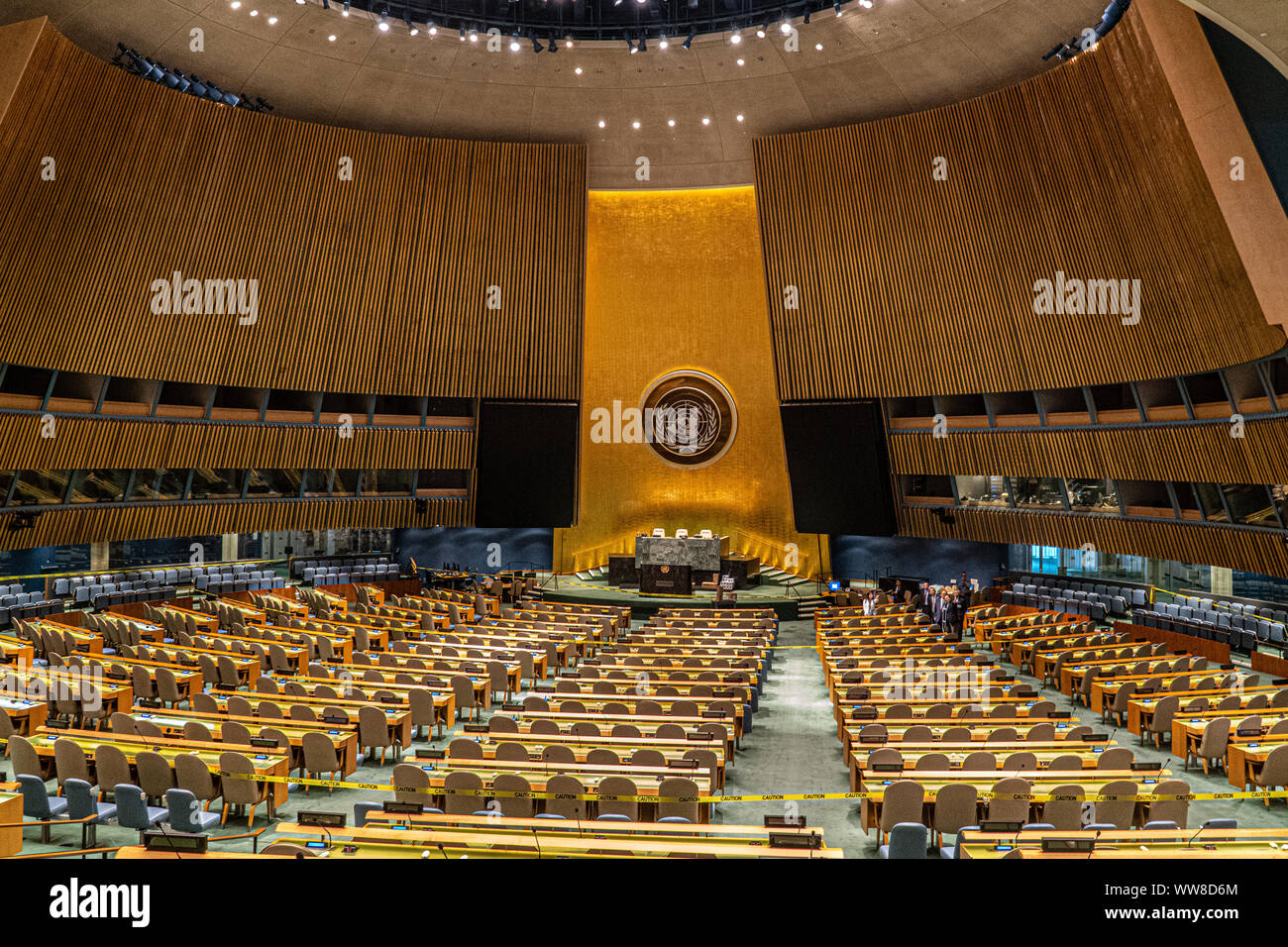 General Assembly Example Interior Photo of the General Assembbly in the United Nations in New ...