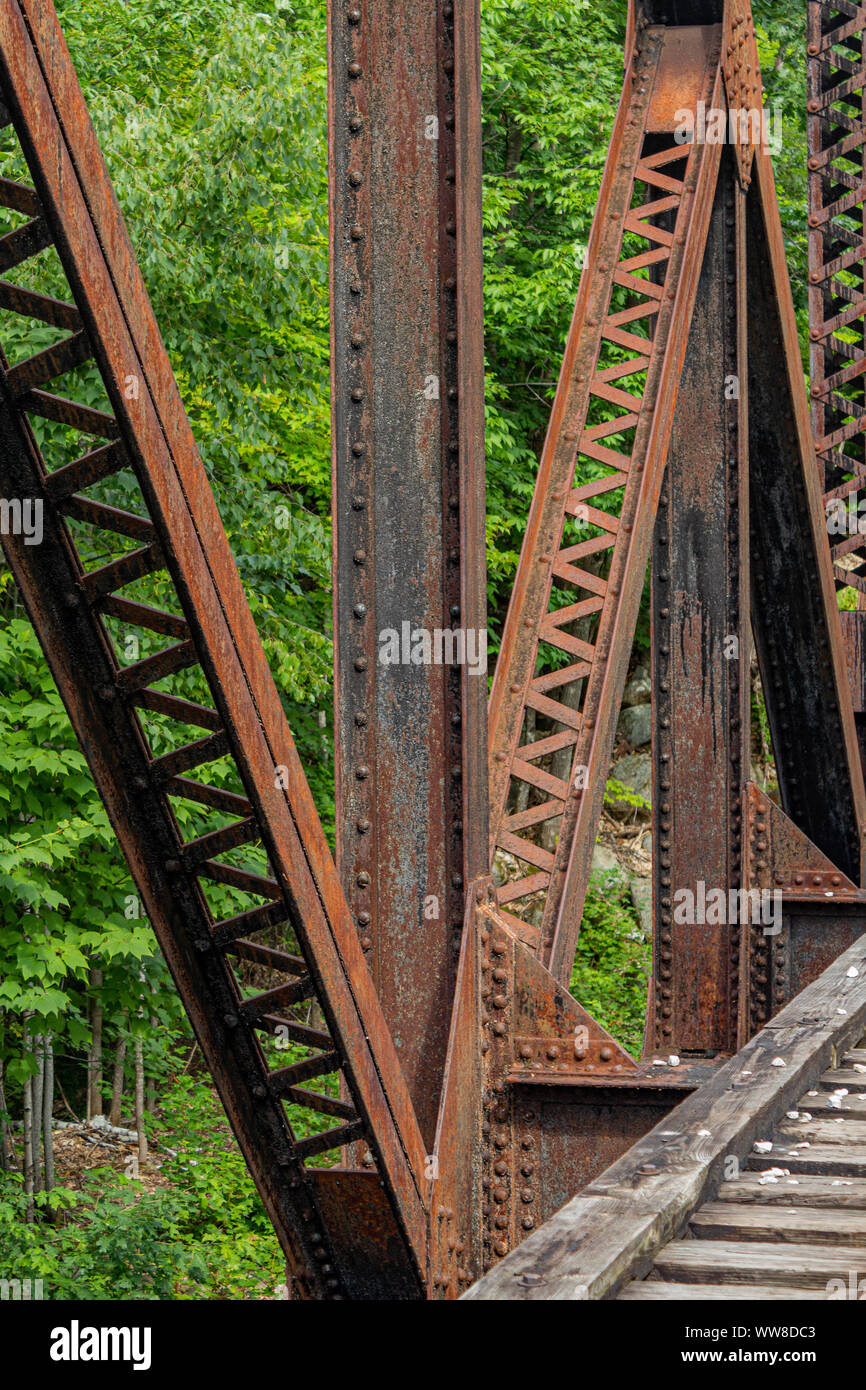 Old railroad trestle bridge hi-res stock photography and images - Alamy