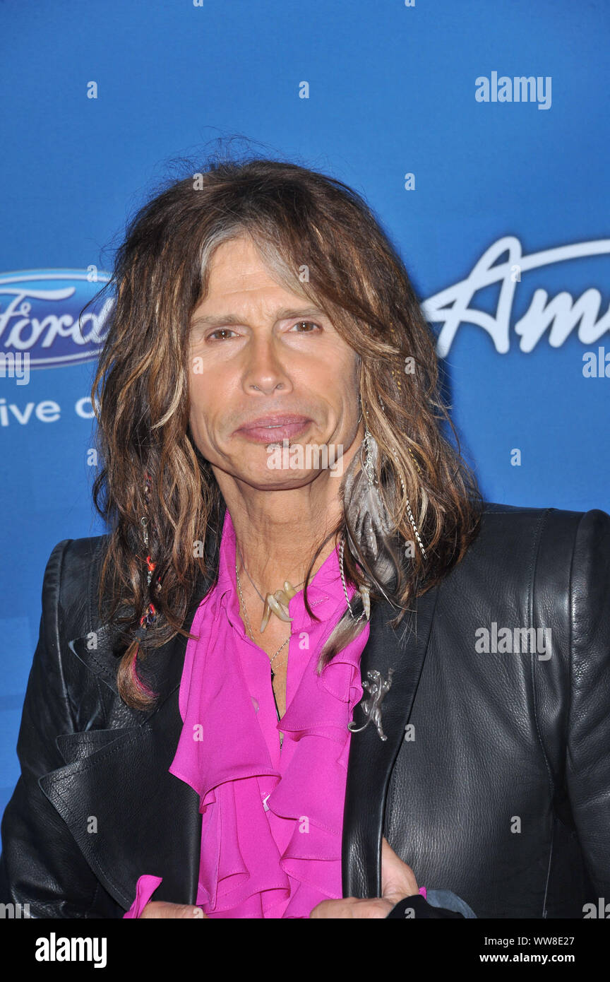 LOS ANGELES, CA. March 03, 2011: Steven Tyler at the American Idol ...
