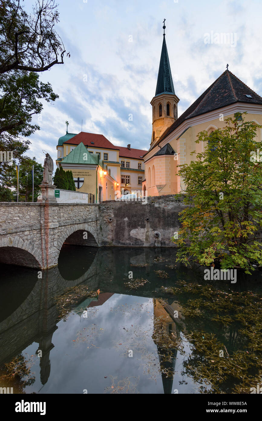 Gumpoldskirchen, Deutschordensschloss (German Order Castle), Wienerwald, Vienna Woods, Lower Austria, Austria Stock Photo