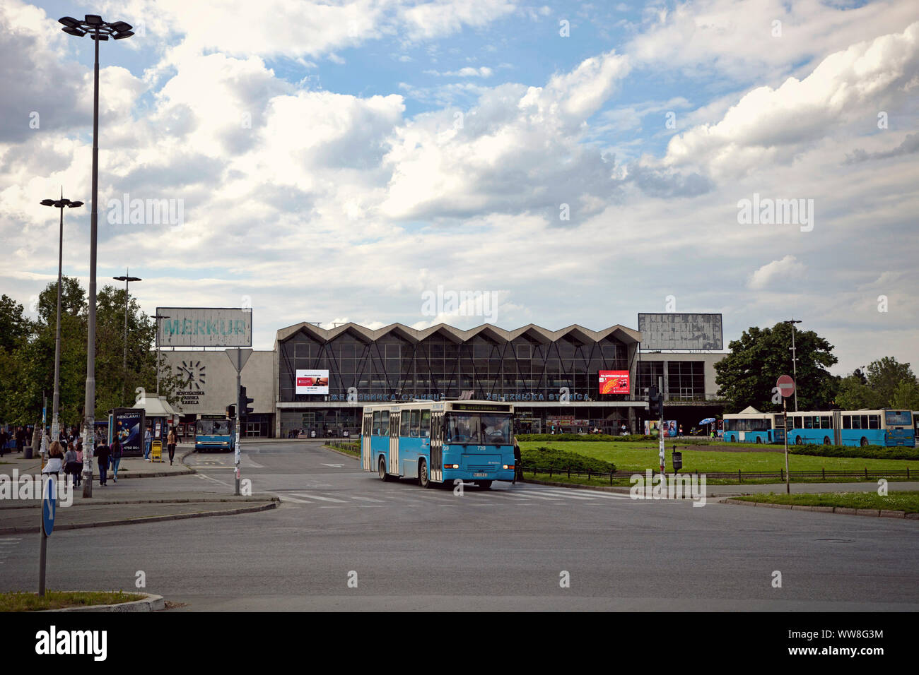 Bus station of Novi Sad, Serbia Stock Photo - Alamy