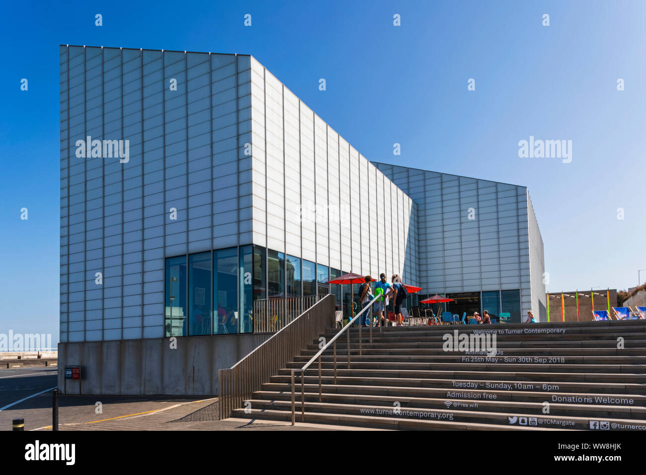 England, Kent, Thanet, Margate, The Turner Contemporary Art Gallery Stock Photo