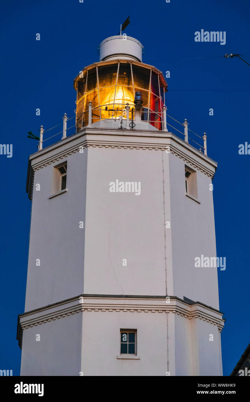 England, Kent, Broadstairs, North Foreland Lighthouse Stock