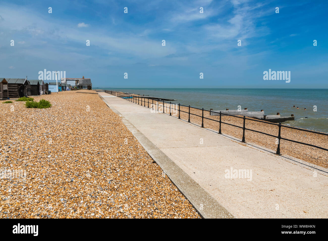 England, Kent, Walmer, Kingsdown, Kingsdown Beach Stock Photo Alamy