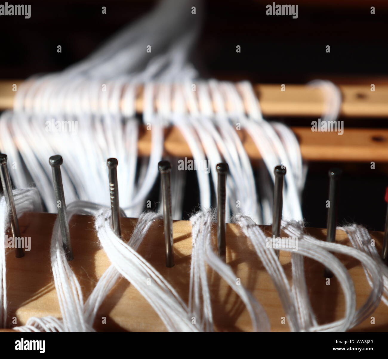 Dressing a loom hi res stock photography and images Alamy
