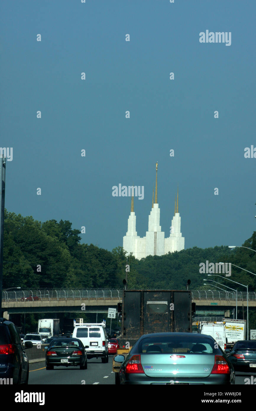 Mormon temple dc christmas lights 2025