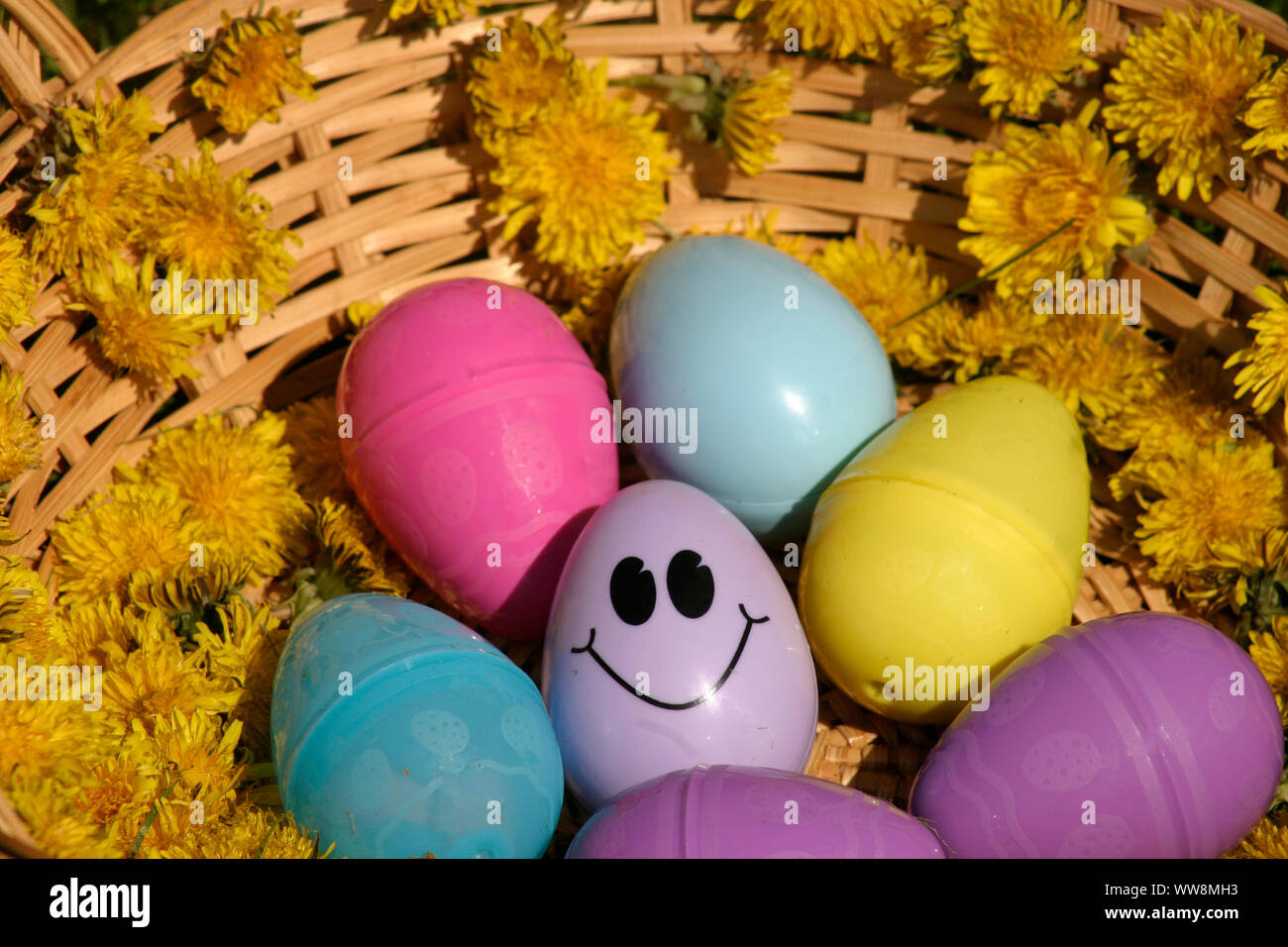plastic eggs for easter egg hunt