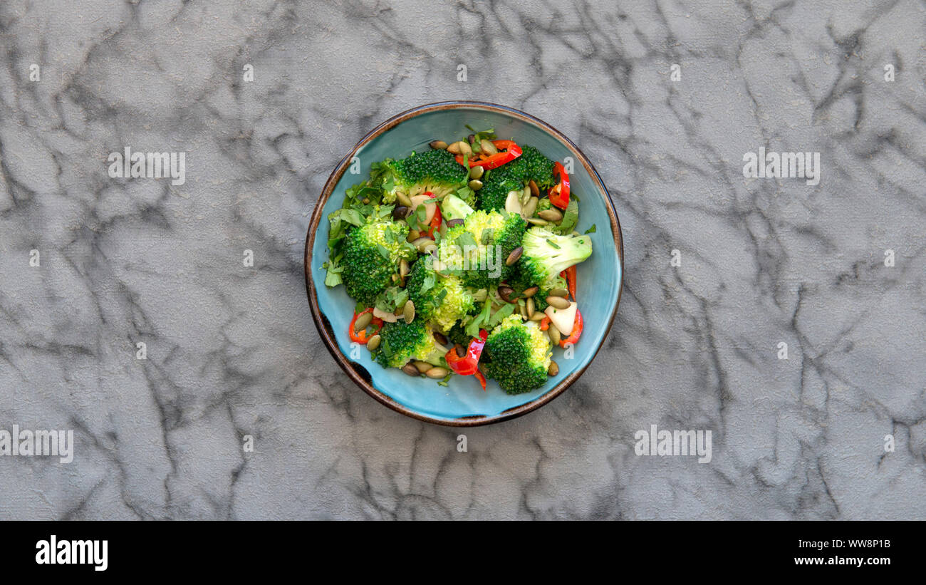 River Cottage Kitchen Pan Fried Brocolli With Chiili Pumpkin