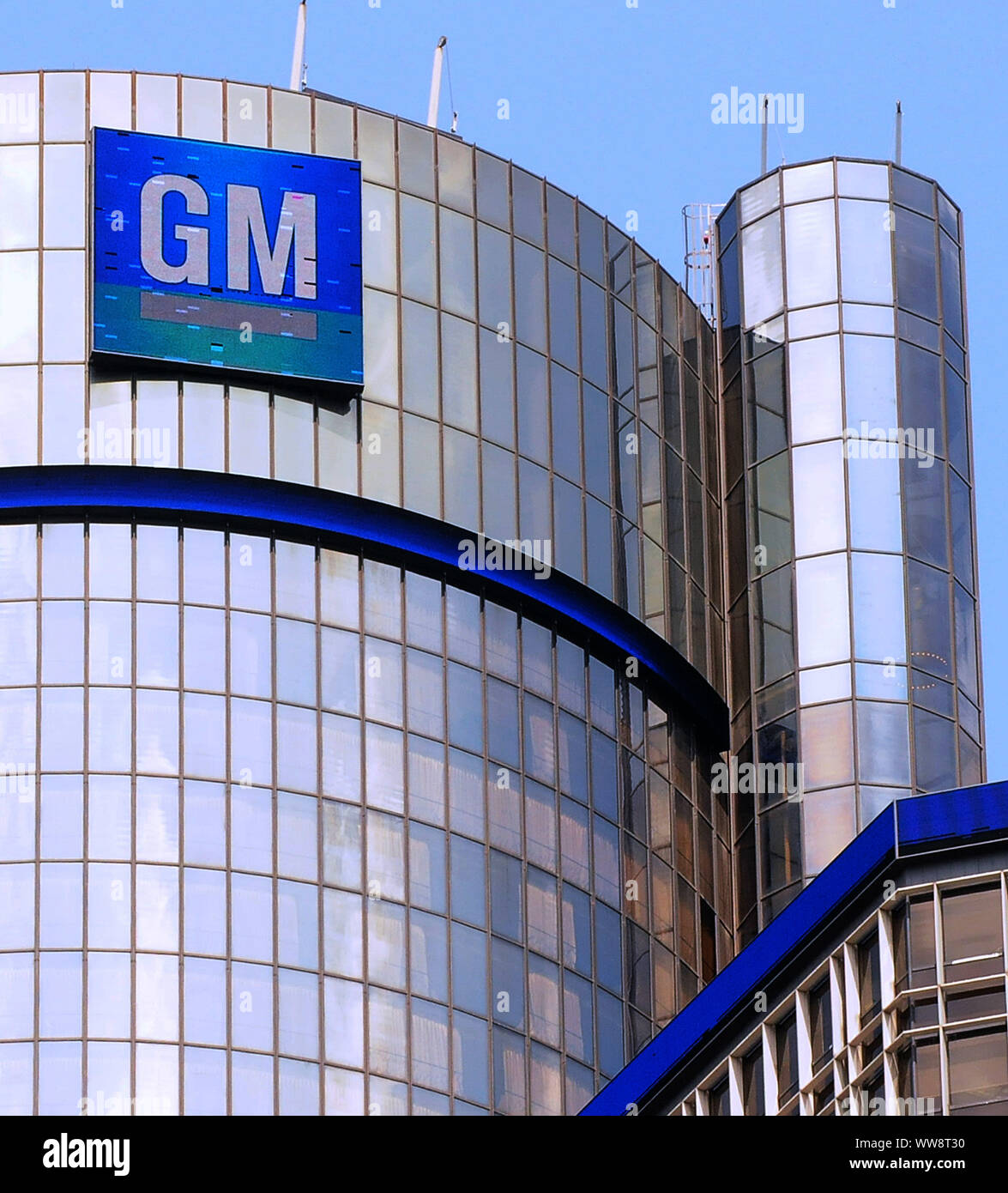 Detroit Michigan Usa 31st July 2019 The General Motors World Headquarters Office Is Seen At Detroit S Renaissance Center Credit Paul Hennessy Sopa Images Zuma Wire Alamy Live News Stock Photo Alamy