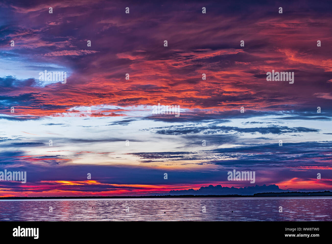 Beautiful Sunset Stock Photo
