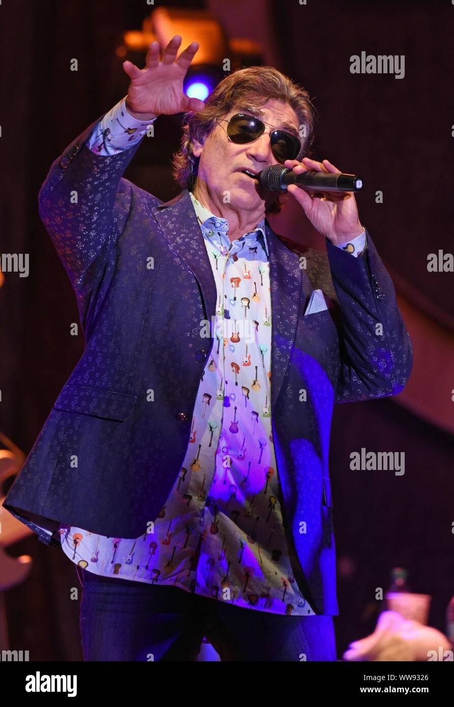 Hiawassee, GA, USA. 13th Sep, 2019. Oak Ridge Boys, Richard Sterban on