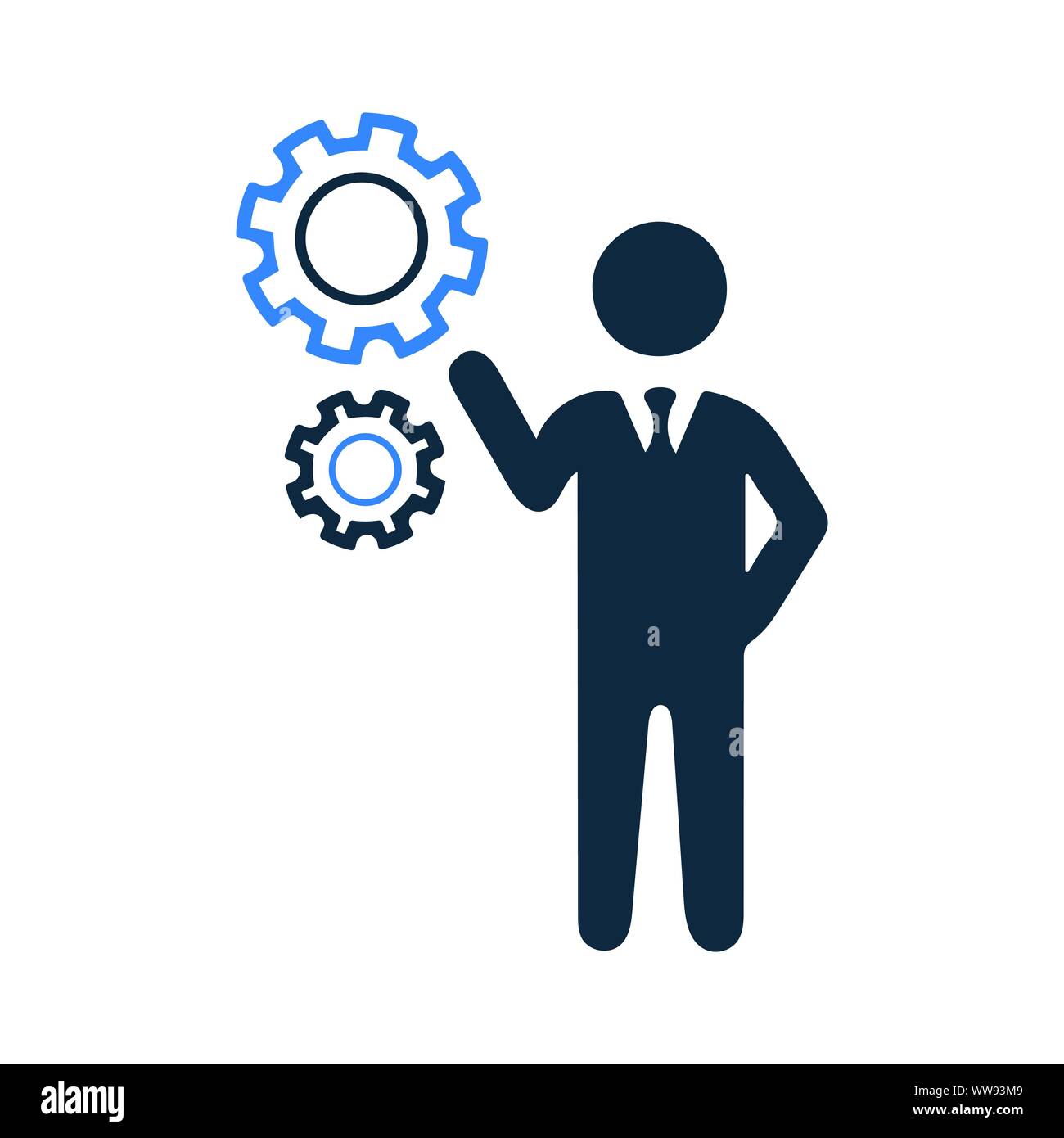 Well organized and fully editable Business Solutions Icon, solutions,  inspiration for any use like print media, web, commercial use or any kind  of des Stock Vector Image & Art - Alamy