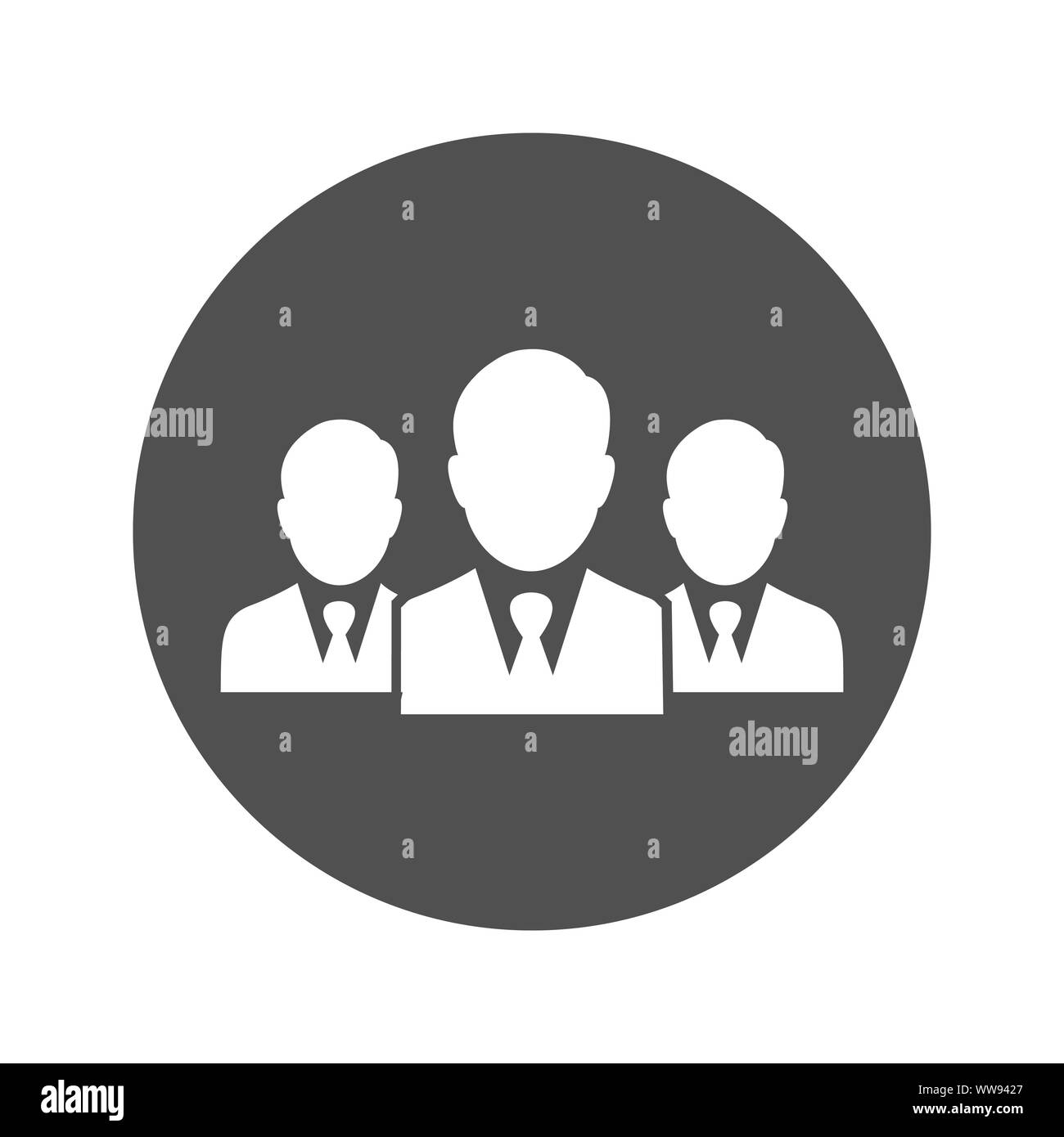 Business Team, Leader, Boss, Leadership Icon Stock Vector Image & Art ...